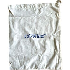 🆕 Off-White 17”x11” Felt Dust Bag